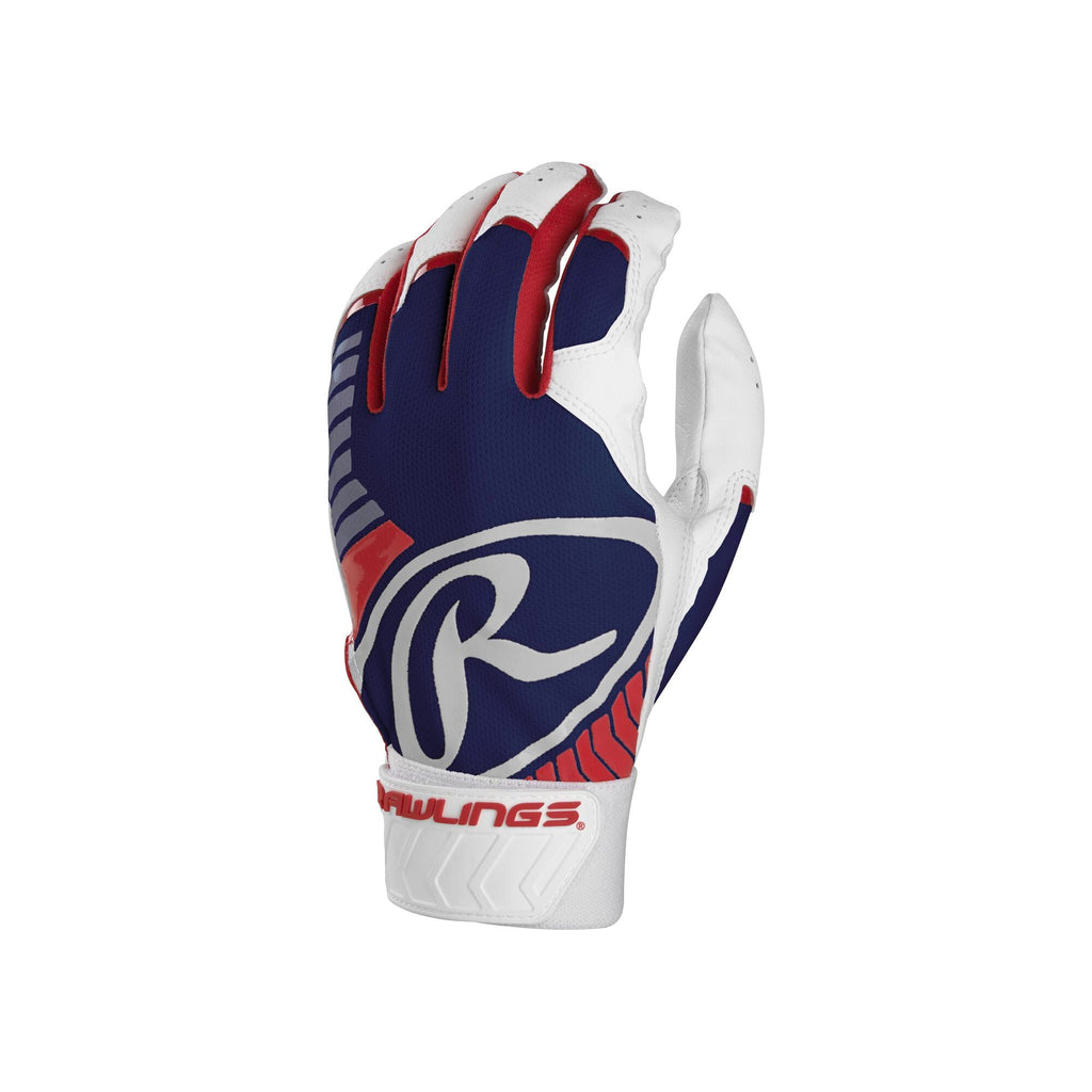 Guanteletas Beisbol Rawlings 5150 Marino Rojo Blanco ADULTO