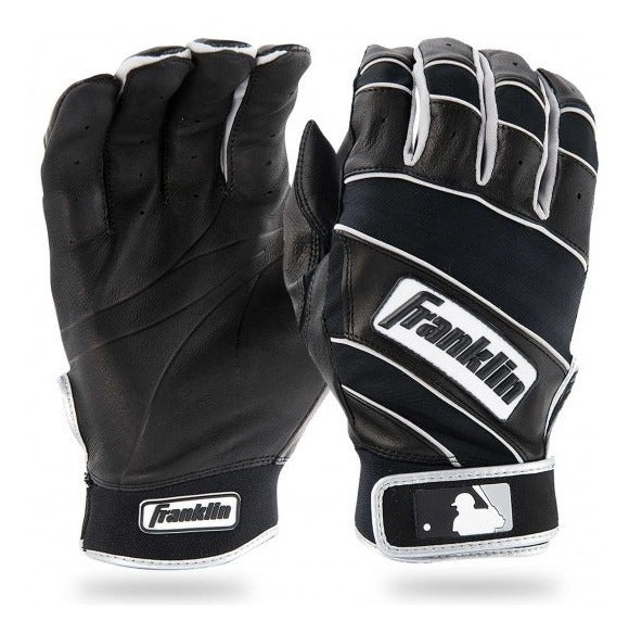 Guanteletas Beisbol Franklin The Natural II Negro Gris ADULTO