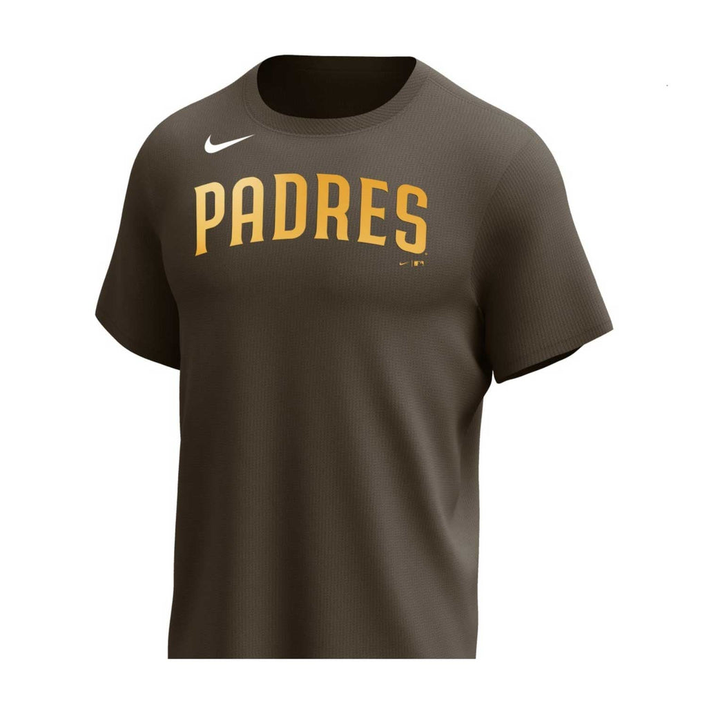 Playera DRI-FIT Beisbol MLB Nike Padres San Diego Café INFANTIL