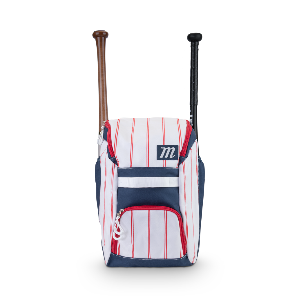 Back Pack Beisbol Softbol Marucci Foxtrot MBFXTRBP Negro Marino Rojo Infantil