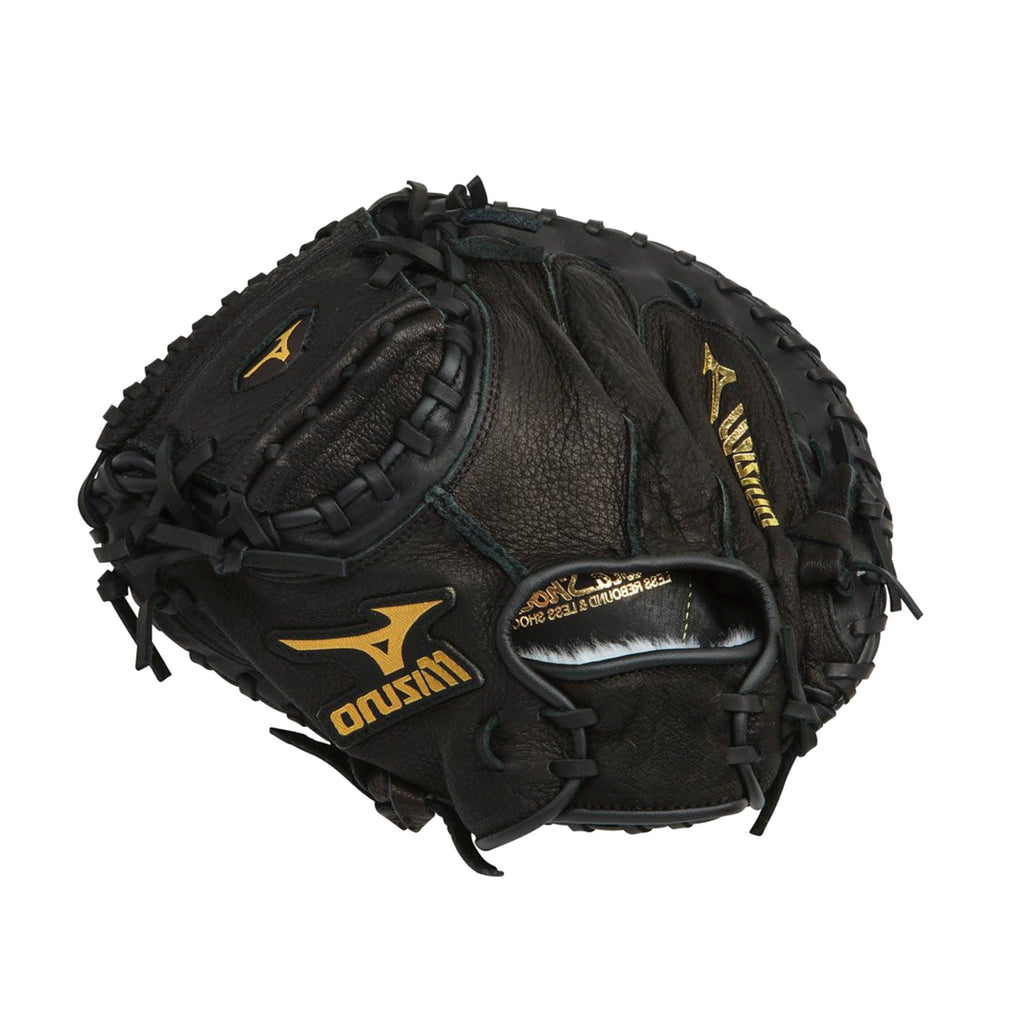 Guante Para Catcher Beisbol Mizuno Power Close GXC112 Negro 31.5 in ZURDO