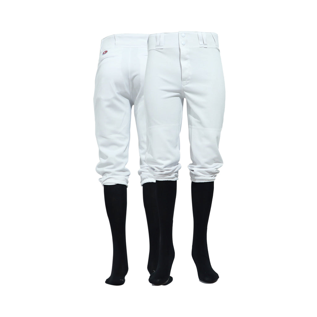 Pantalón De Beisbol Softbol Beisport Corto Blanco DAMA