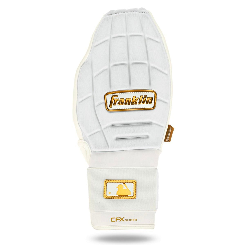 Protector de Mano Barridas Beisbol Softbol Franklin CFX Slider PRT Blanco ADULTO