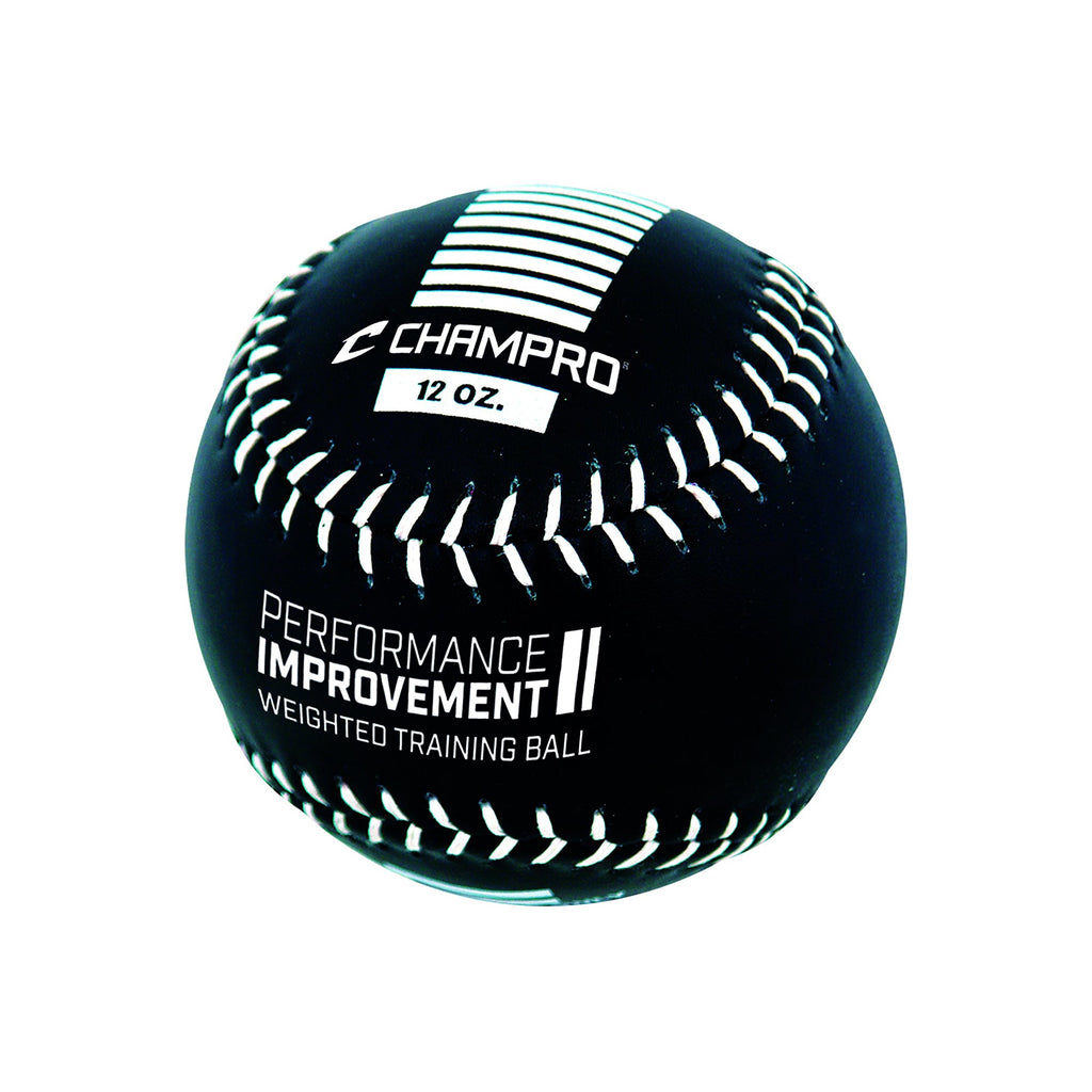 Pelota de Peso Entrenamiento Softbol Champro Negro 12 oz