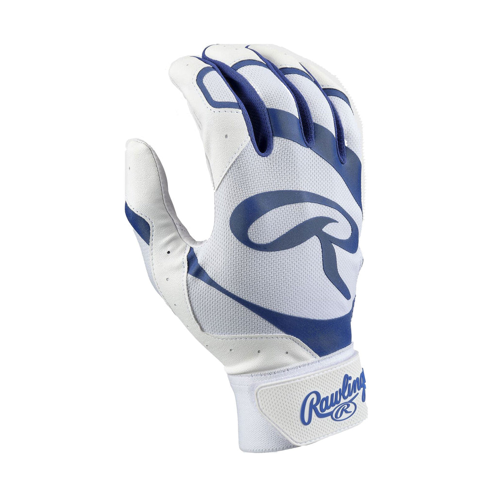 Guanteletas Beisbol Rawlings 5150IIBG Blanco Azul Oscuro  ADULTO