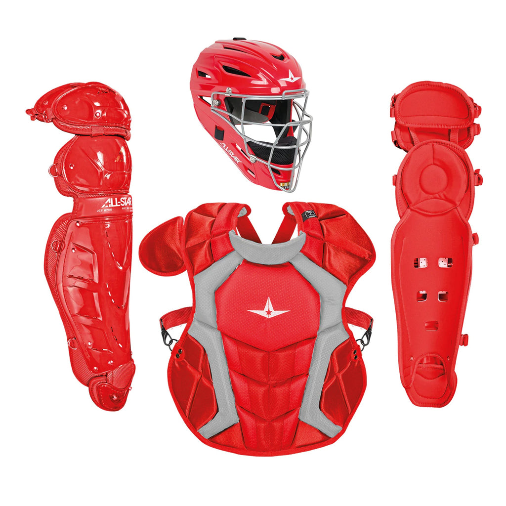 Equipo Catcher Beisbol All Star Classic Pro Rojo ADULTO