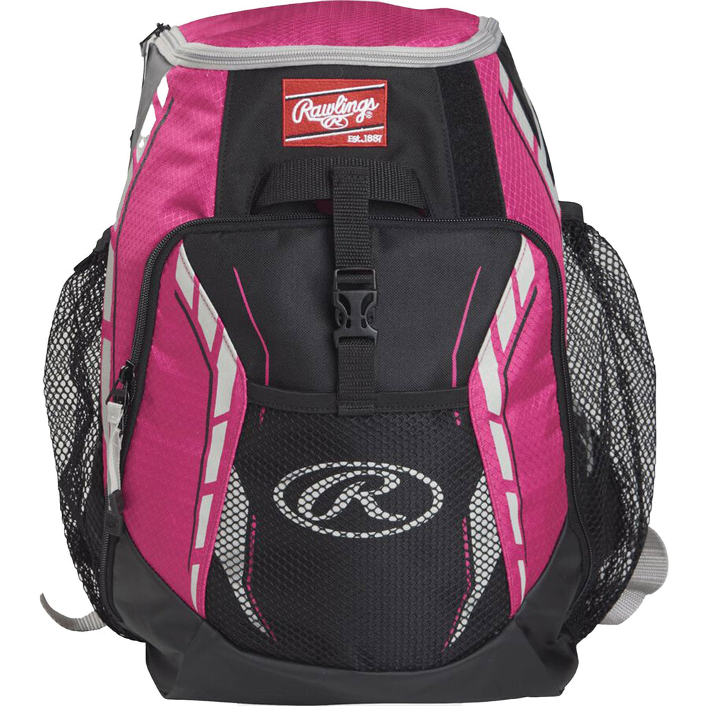 Back Pack Beisbol Softbol Rawlings R400 Rosa JUVENIL