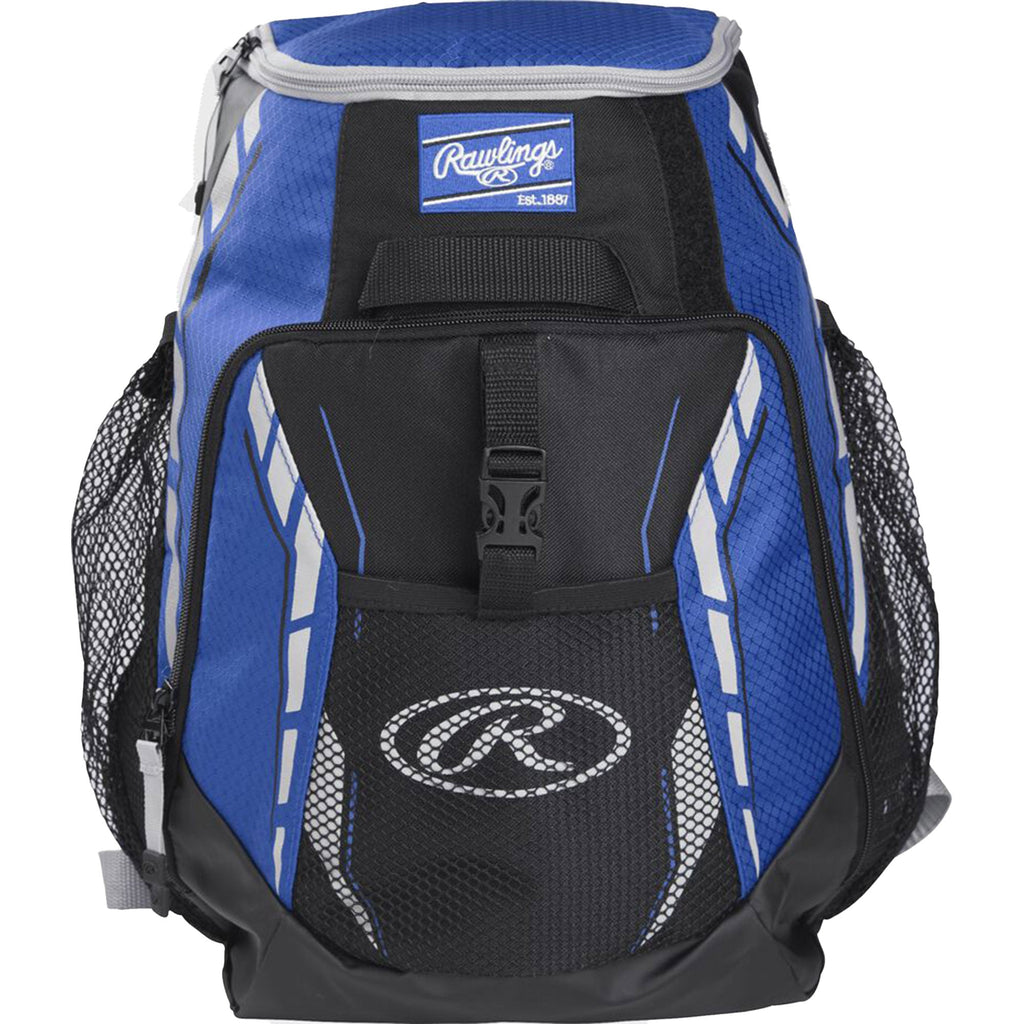 Back Pack Beisbol Softbol Rawlings R400 Azul JUVENIL