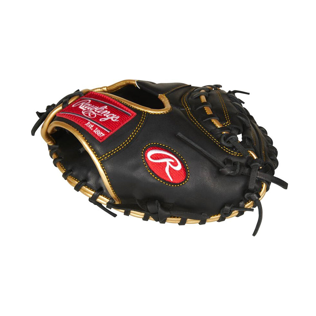Guante Para Catcher Beisbol Entrenamiento  Rawlings R9TRCM Negro 27 in