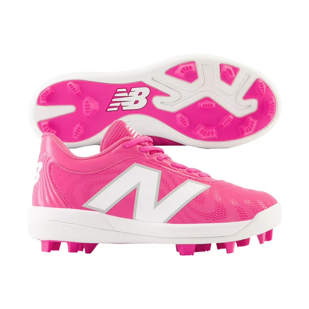 Spikes Beisbol Softbol New Balance 4040v7 Rosa INFANTIL