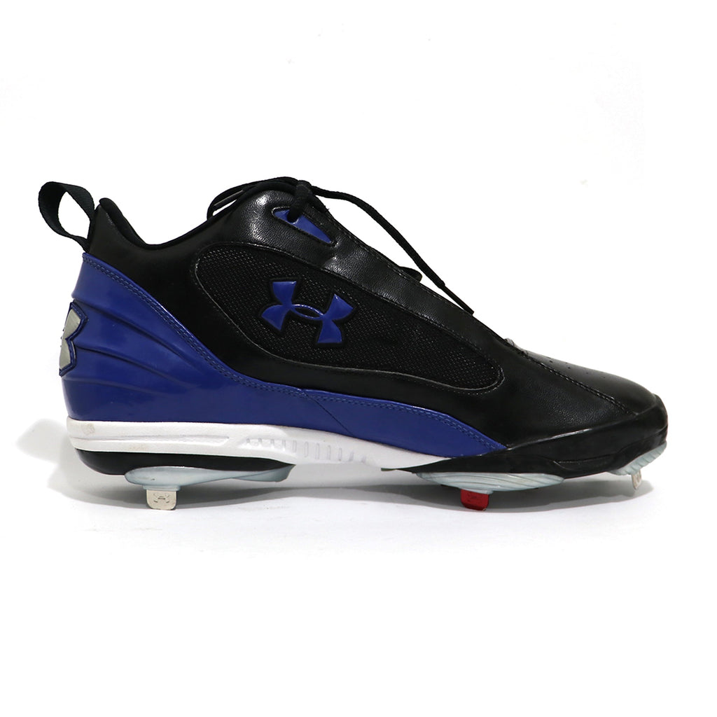 Spikes Beisbol Metal Under Armour Clutch Mid Negro Azul