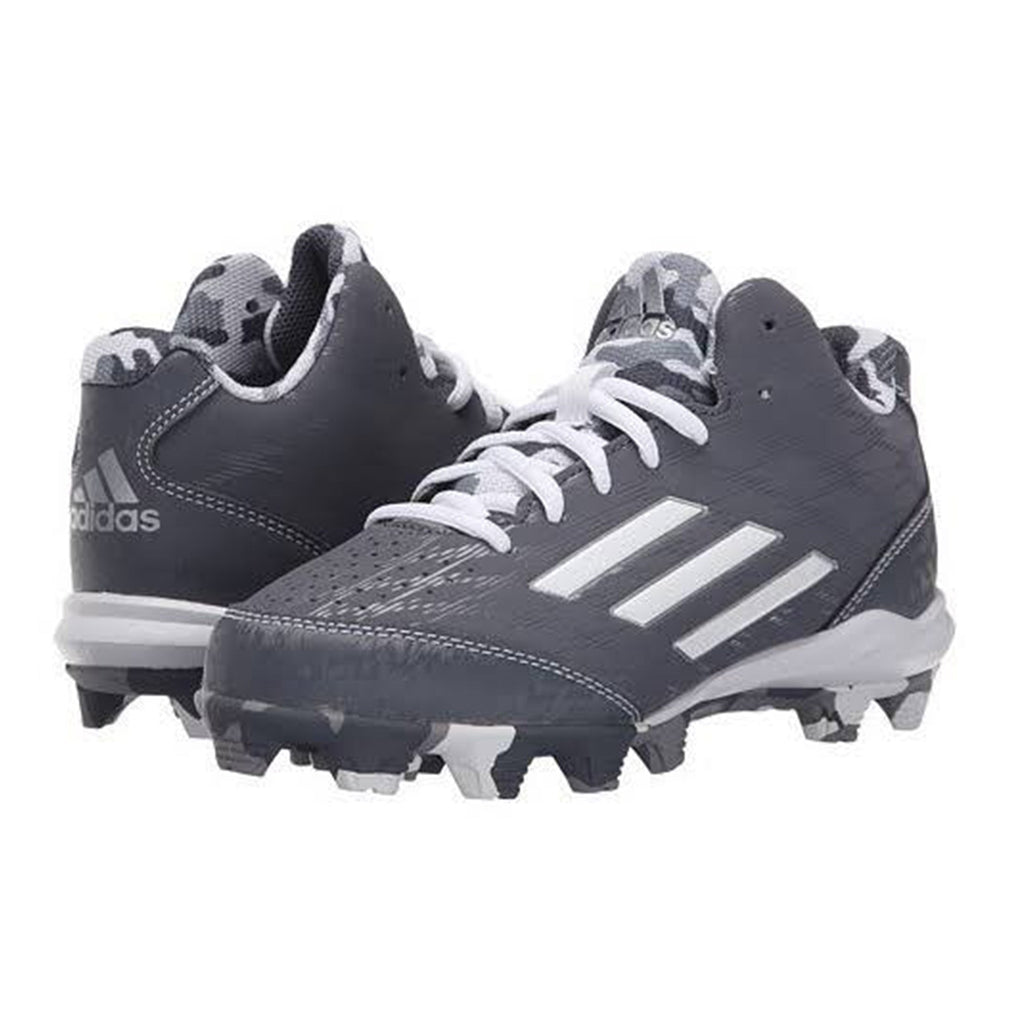 Spikes Beisbol Softbol Adidas Whell House 3 Mid Gris INFANTIL
