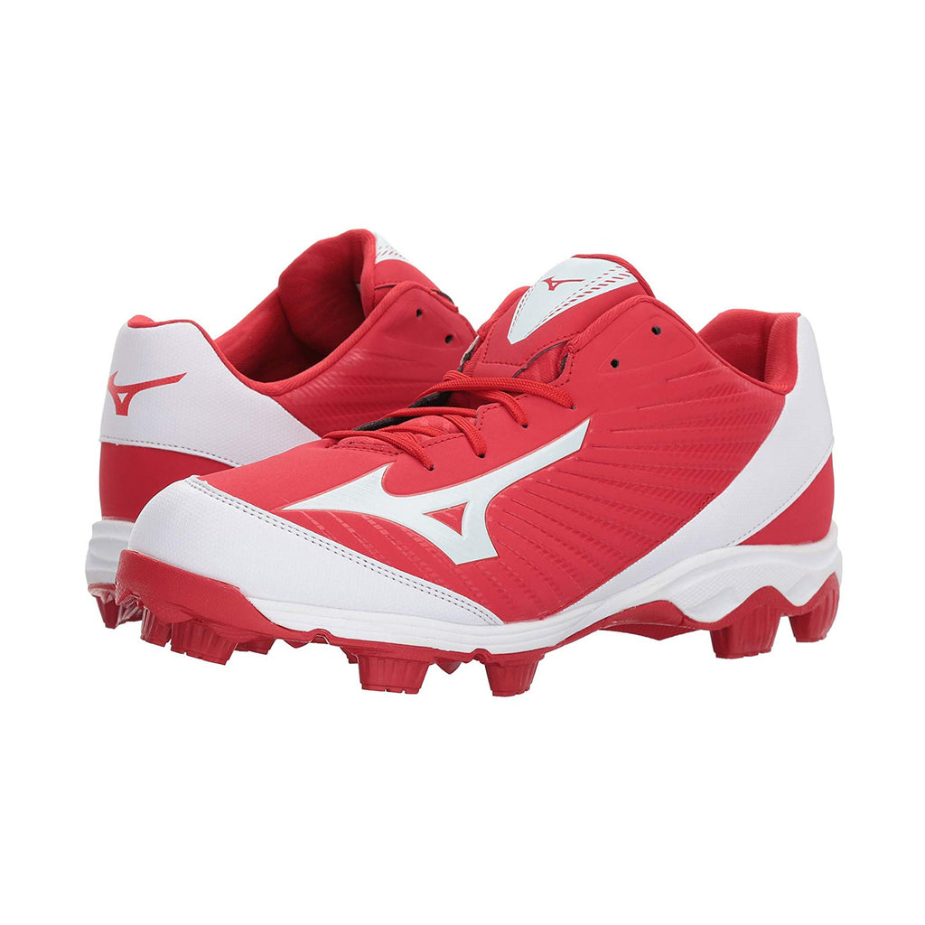 Spikes Beisbol Softbol Mizuno Franchise 9 Rojo Blanco INFANTIL
