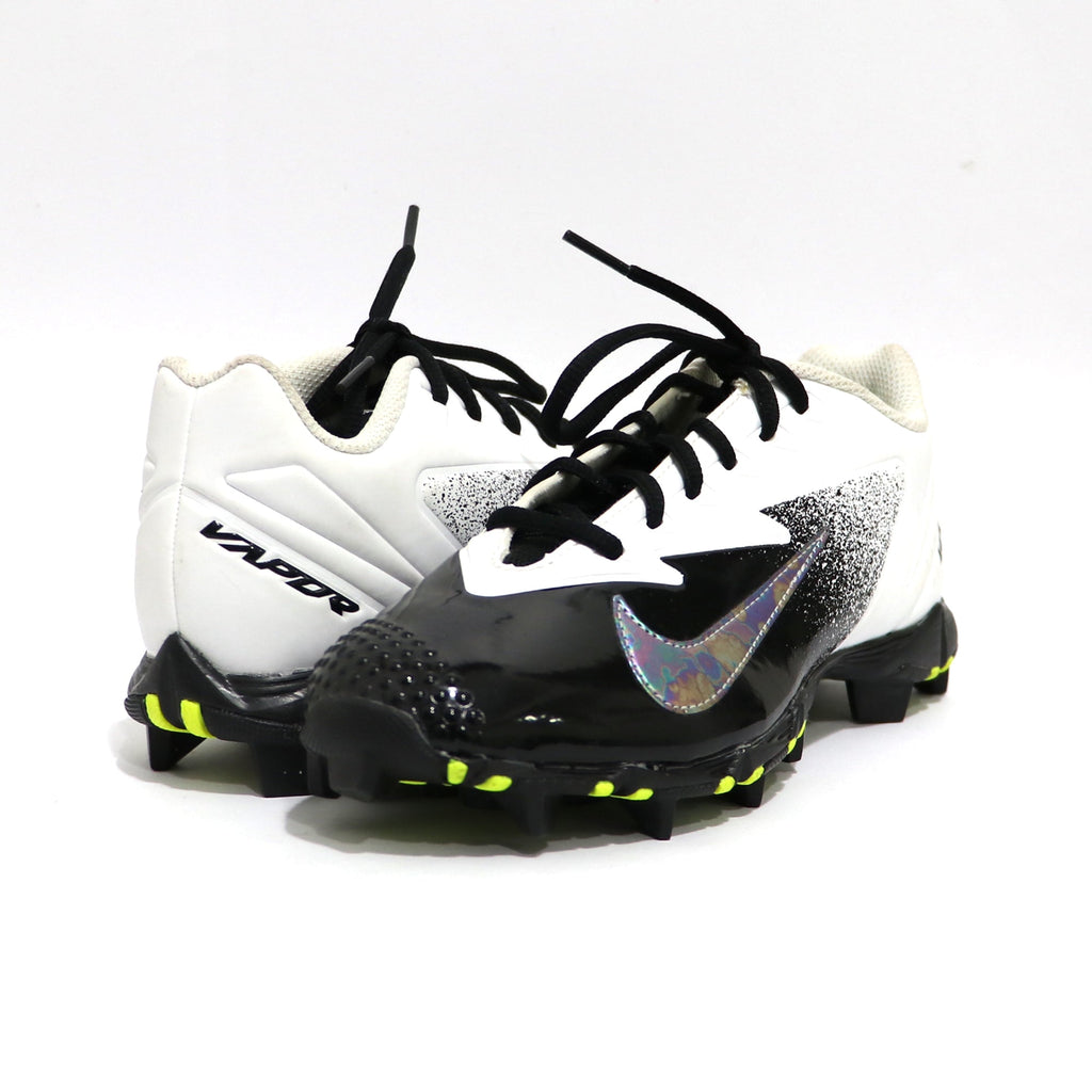 Spikes Beisbol Softbol Nike Vapor Blanco Negro