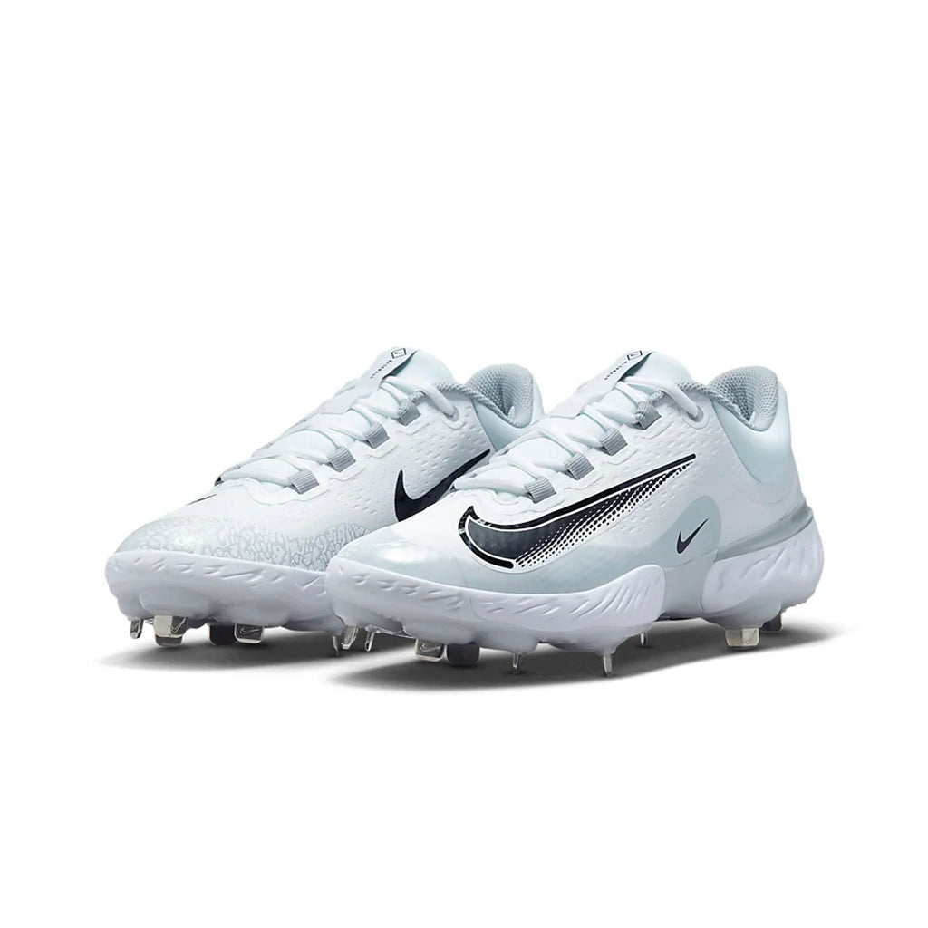 Spikes Beisbol Nike Alpha Huarache Elite 4 Low Blanco