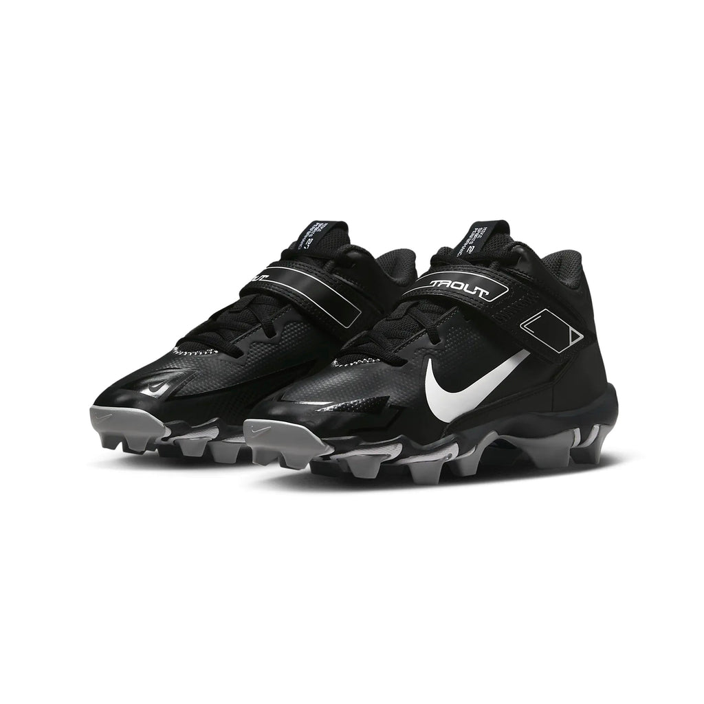 Spikes Beisbol Softbol Nike Force Trout 8 Keystone Negro Infantil