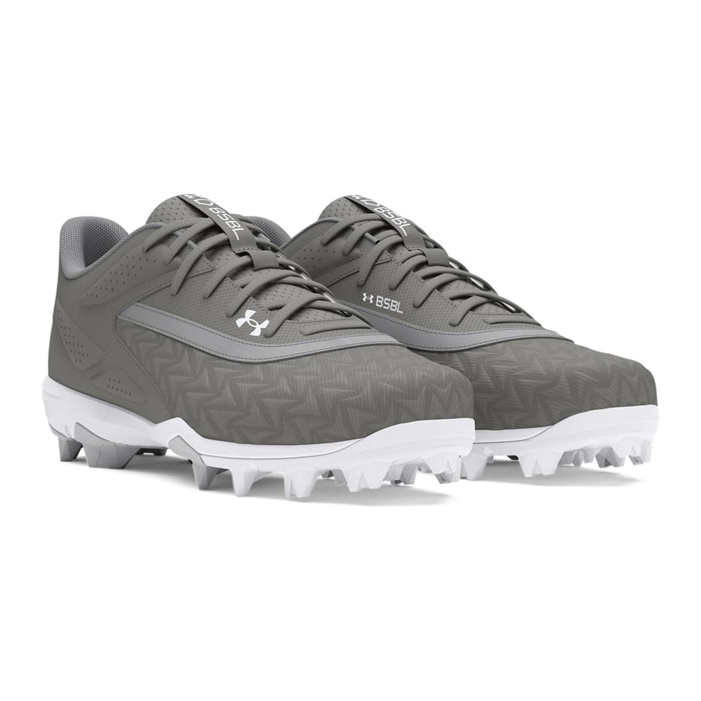 Spikes Beisbol Softbol Under Armour Leadoff 3.0 Low Gris
