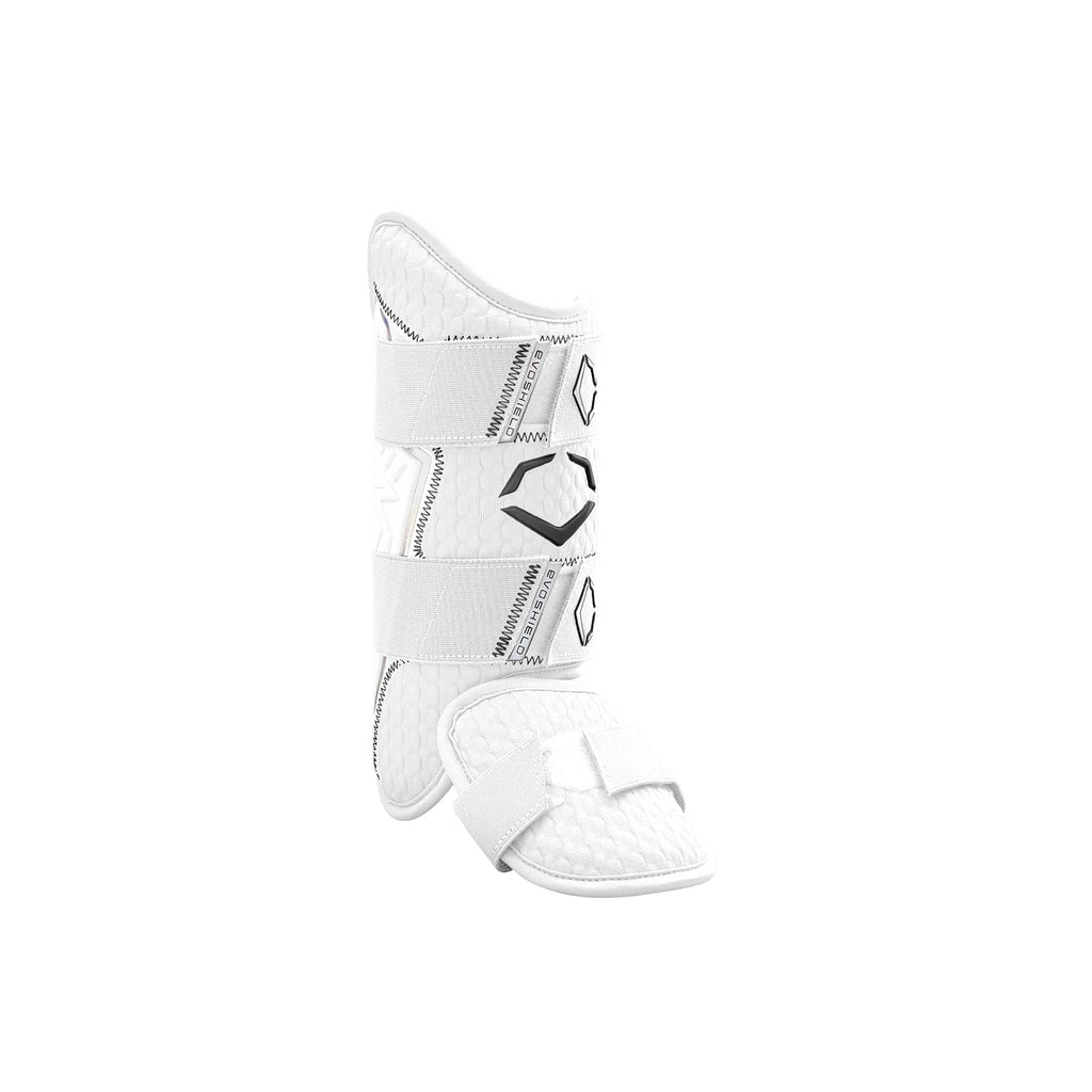 Espinillera Beisbol Softbol Evoshield Pro-SRZ 2.0 Derecho Blanco ADULTO