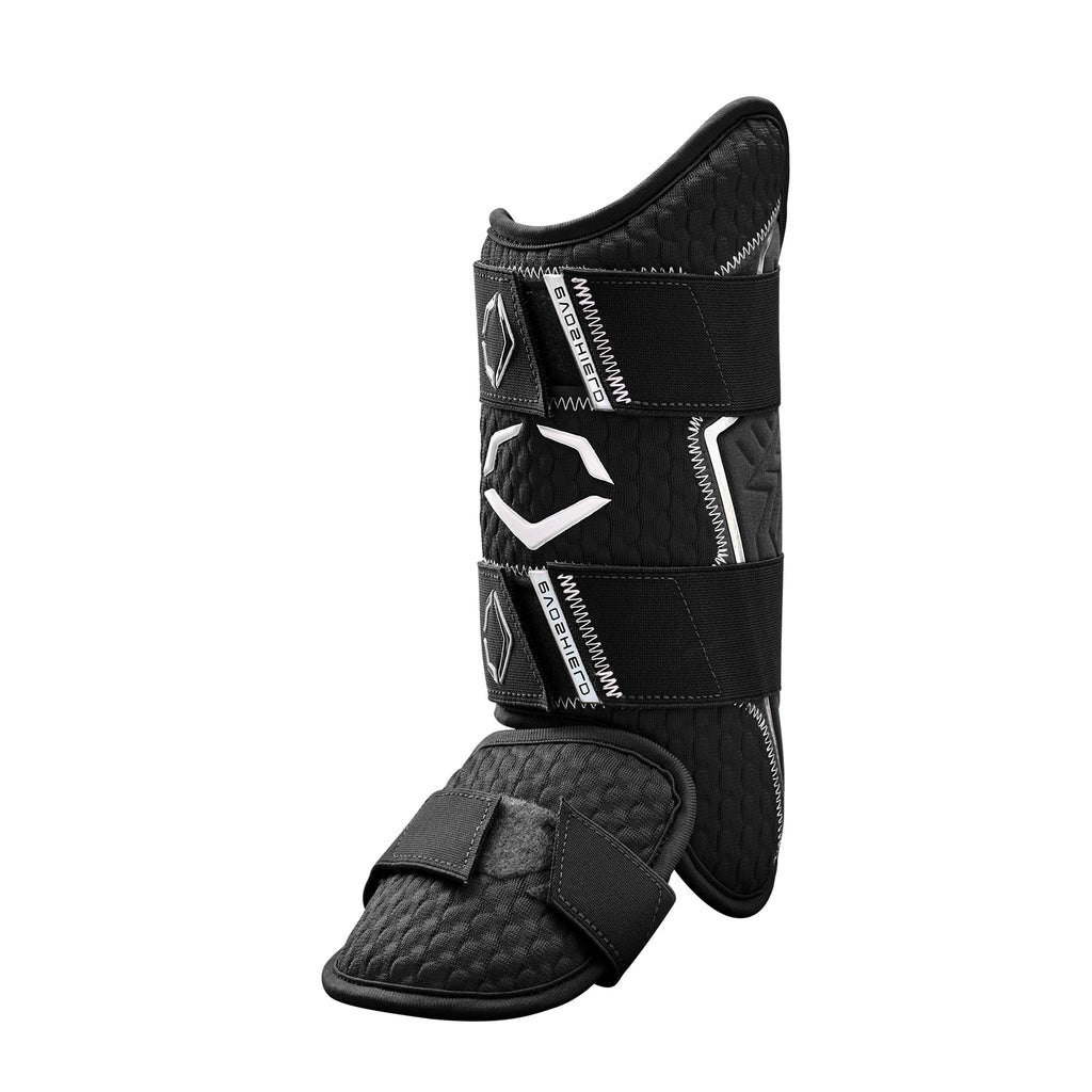 Espinillera Beisbol Softbol Evoshield Pro-SRZ 2.0 Zurdo Negro ADULTO