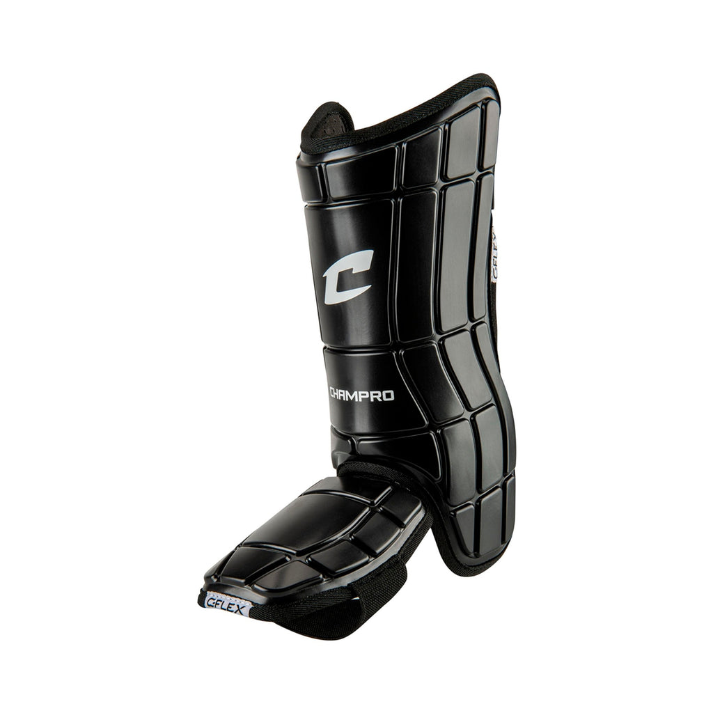 Espinillera Beisbol Softbol Champro Cflex Negro ADULTO - AAG01