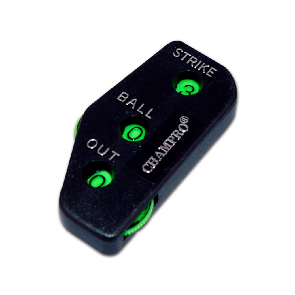 Marcador de Umpire Beisbol Softbol Strikes Bolas Outs 3Dial Champro - A041