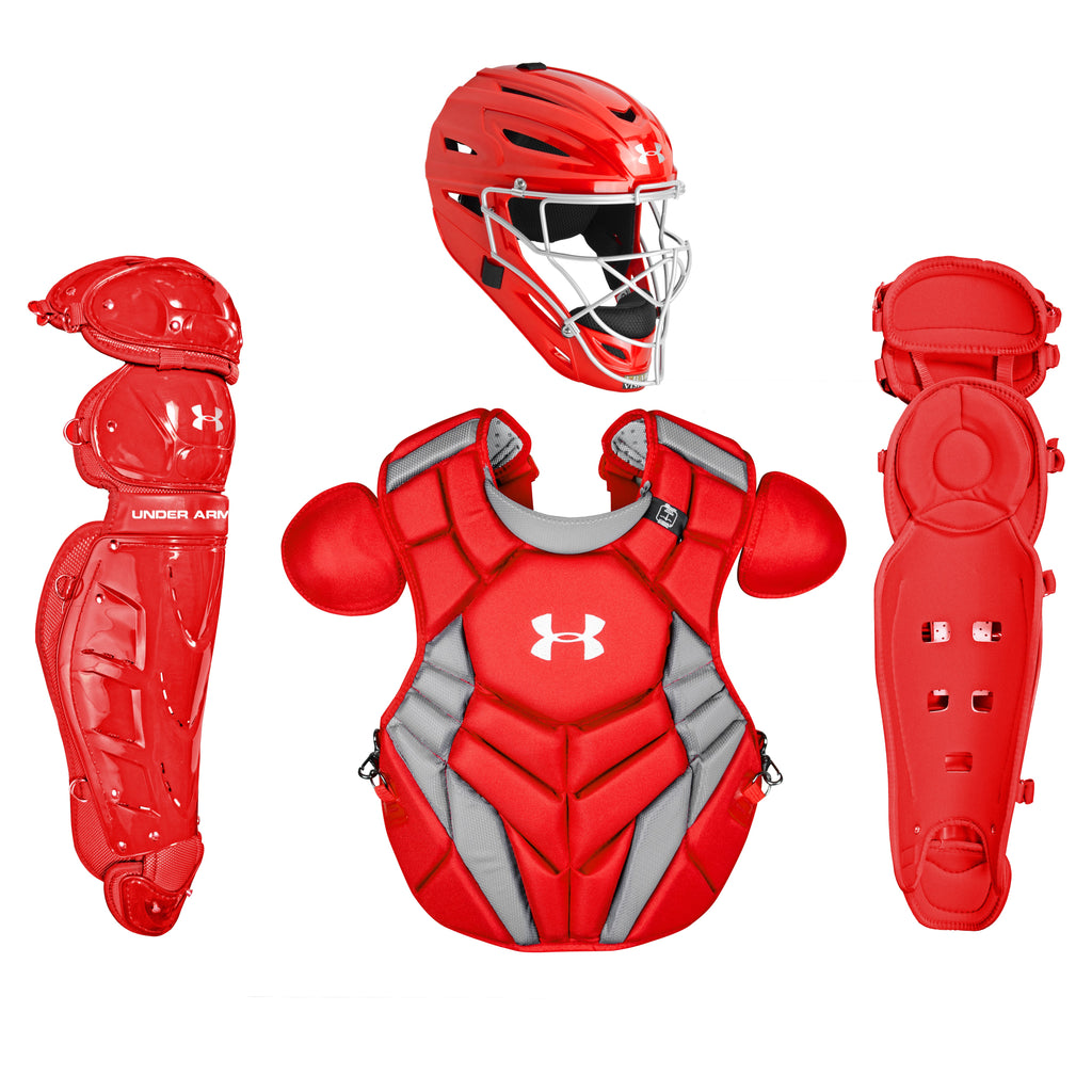 Arreos Equipo de Catcher Softbol o Beisbol Under Armour UA® PRO 6 SERIES Rojo ADULTO