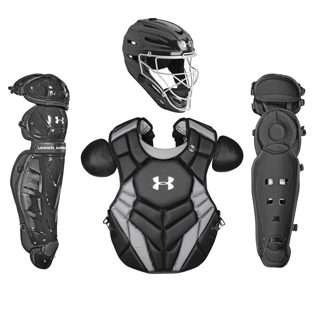 Arreos Equipo de Catcher Softbol o Beisbol Under Armour UA® PRO 6 SERIES Negro ADULTO