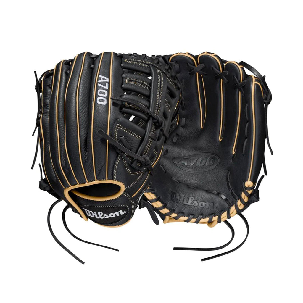 Guante Beisbol Wilson A700 Negro 12.5 In Juvenil 11 a 15 años