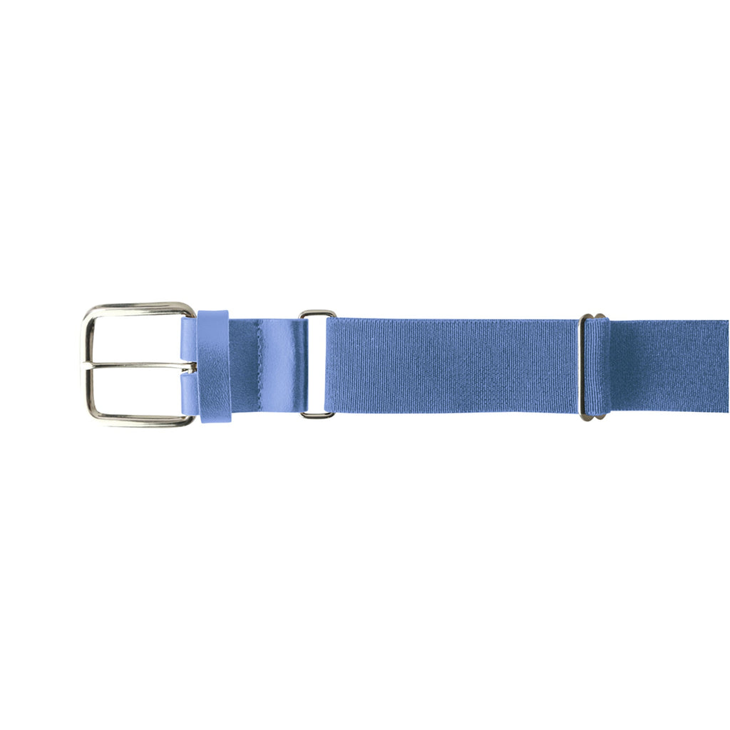 Cinturon Beisbol Softbol Champro Elastico MVP A062 Ajustable Azul Claro