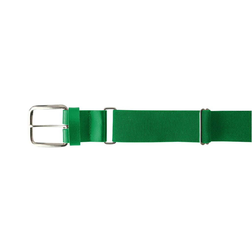Cinturon Beisbol Softbol Champro Elastico MVP A062 Ajustable Verde