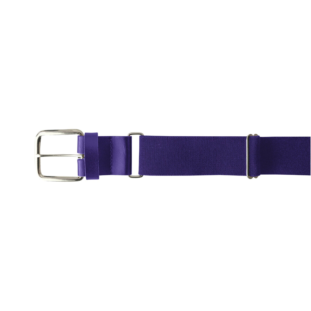 Cinturon Beisbol Softbol Champro Elastico MVP A062 Ajustable Violeta Oscuro
