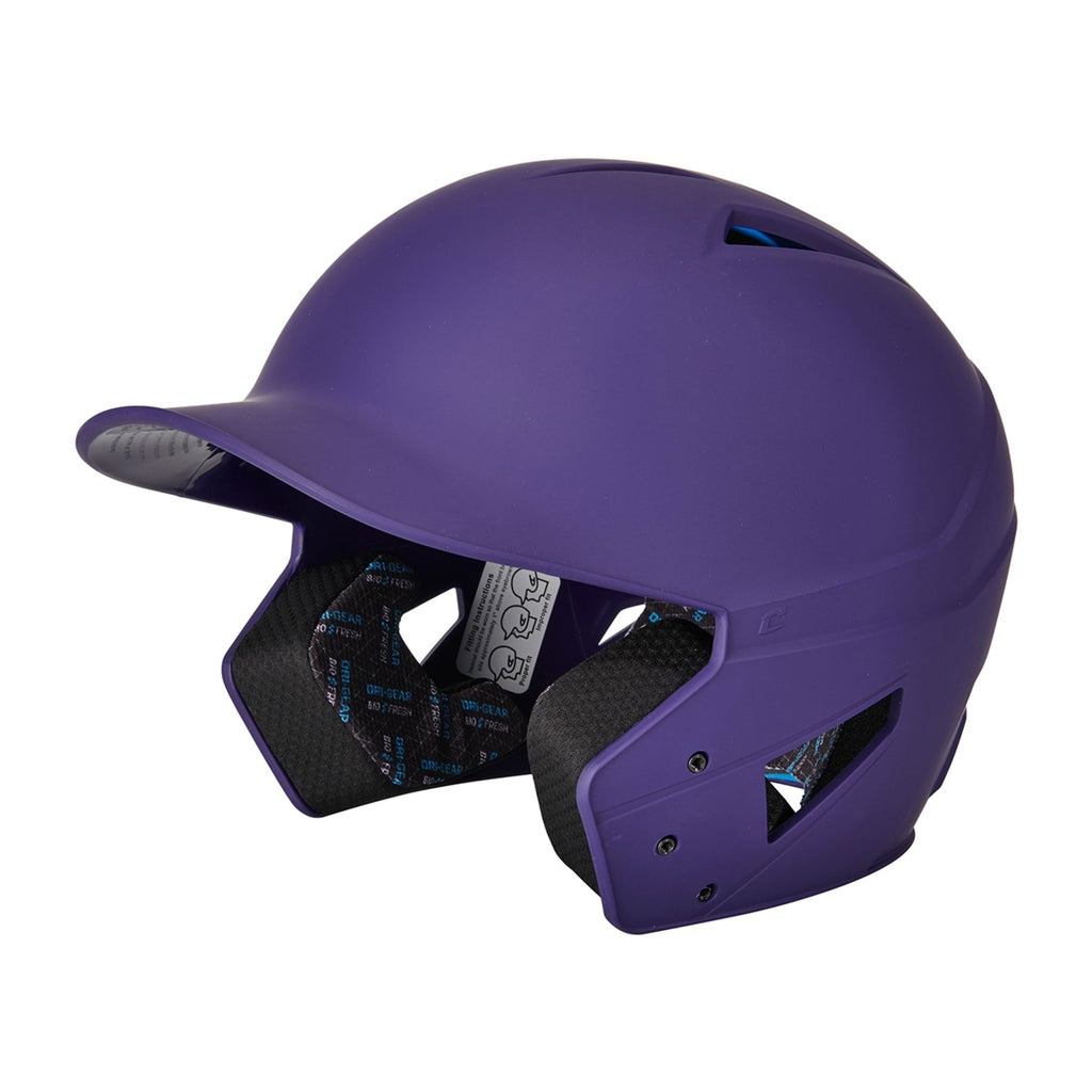 Casco Beisbol Softbol Champro HXM Gamer Mate Violeta Oscuro