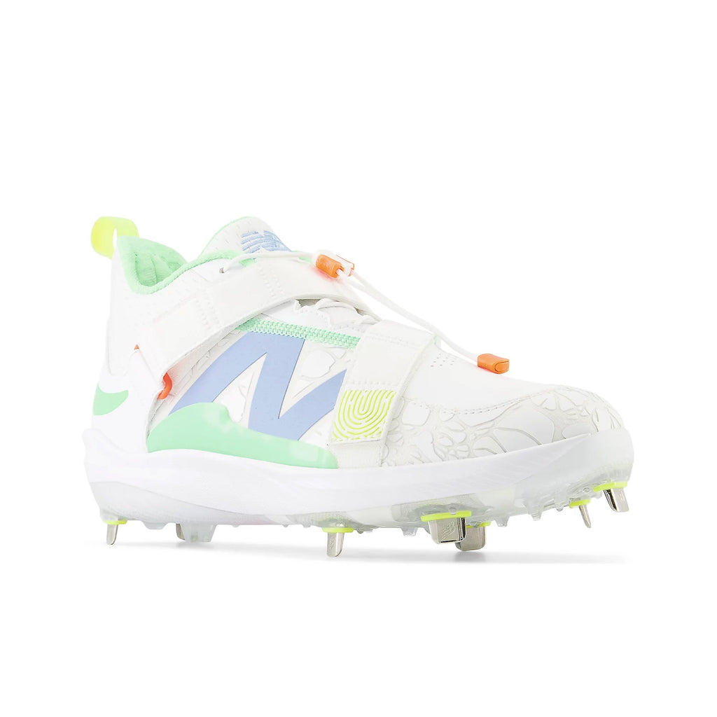 Spikes Beisbol Softbol New Balance FuelCell Lindor 2 Metal Blanco