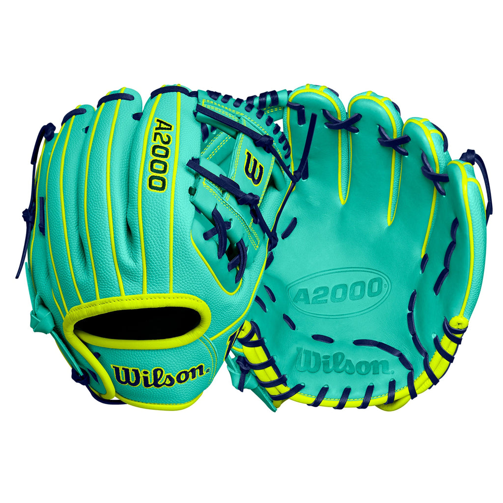 Guante Beisbol Wilson A2000 WBW10227012 Verde Aqua 11.5 in