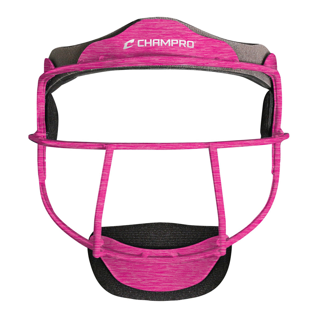 Careta Proteccion Softbol Champro CM01 Rosa Chicle