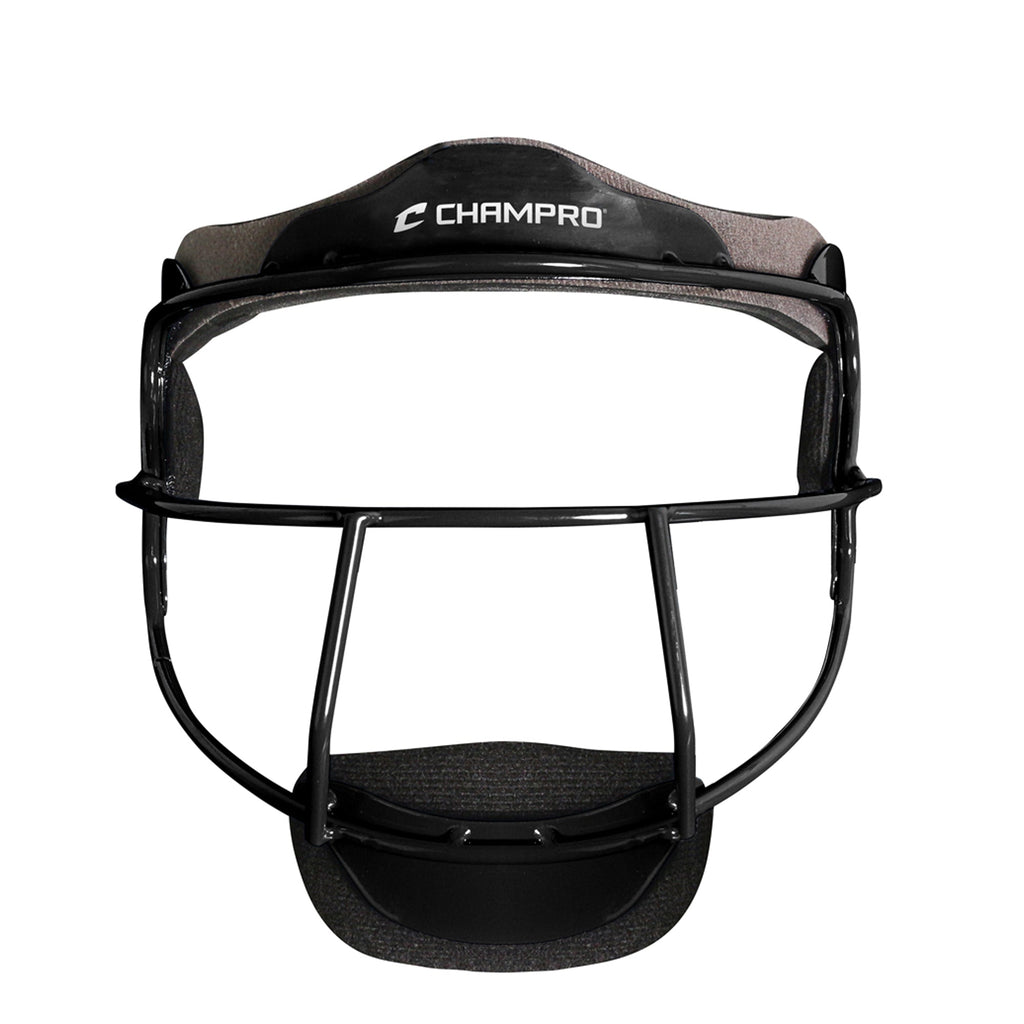 Careta Proteccion Softbol Champro CM01 Negro