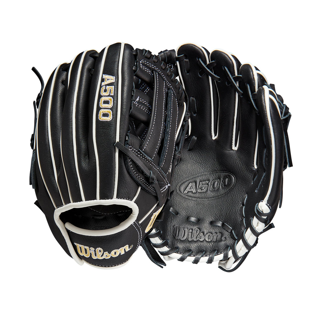 Guante Beisbol Wilson A500 2023 Negro 10.5 in Infantil 7 a 10 años
