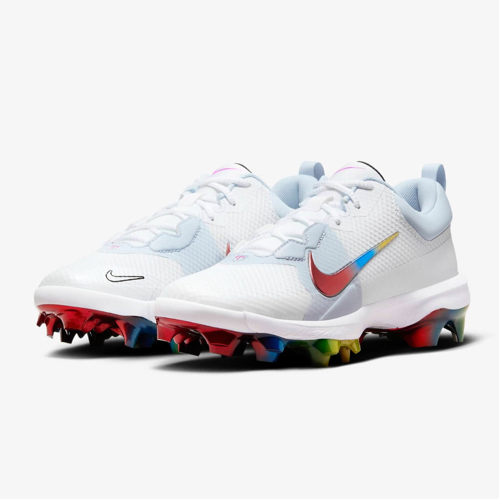 Spike Beisbol Softbol Nike Force Trout 9 Pro MCS Blanco