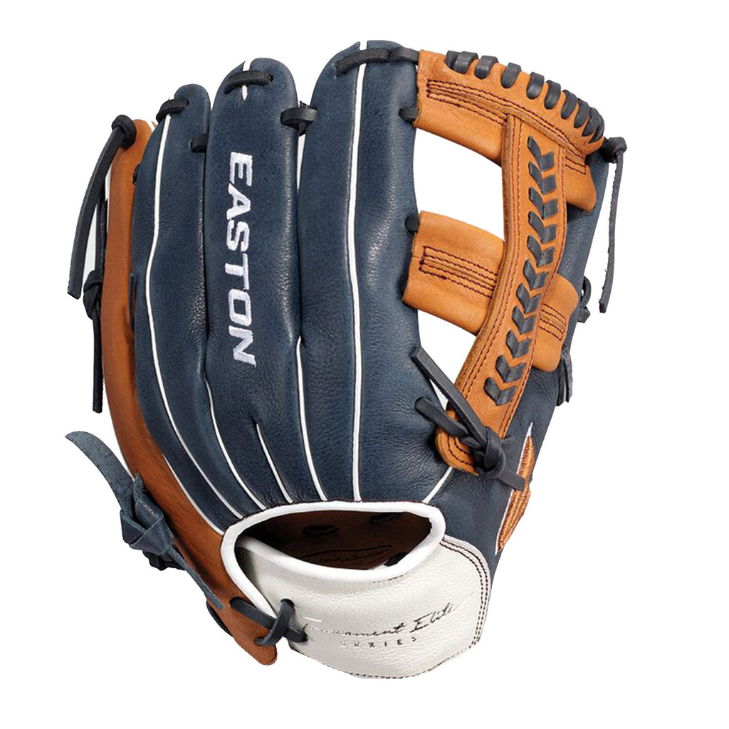Guante Beisbol Easton Tournament Elite TEB115SP 11.5 in Marino Naranja Juvenil 11 a 15 años