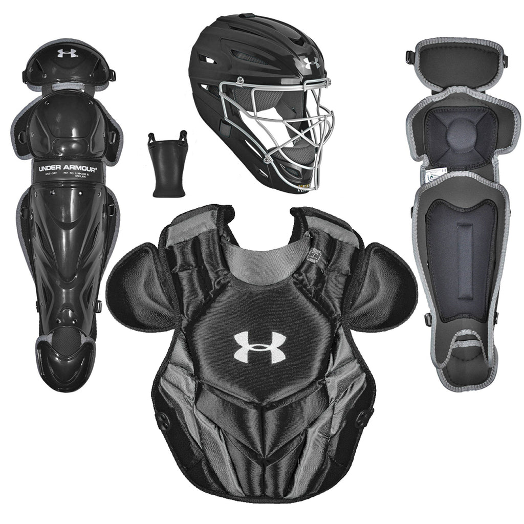 Arreos Equipo Catcher Beisbol Under Armour Victory Series 4 Negro Infantil (9 - 12 años)