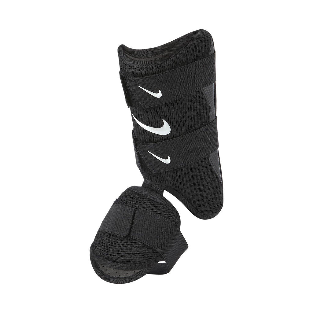 Espinillera Beisbol Softbol Diamond NIke Negro Zurdo ADULTO