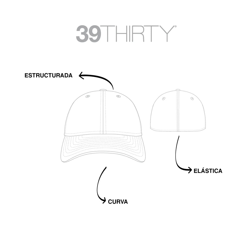Gorra Beisbol Softbol New Era Tomateros Culiacán 39Thirty Guinda