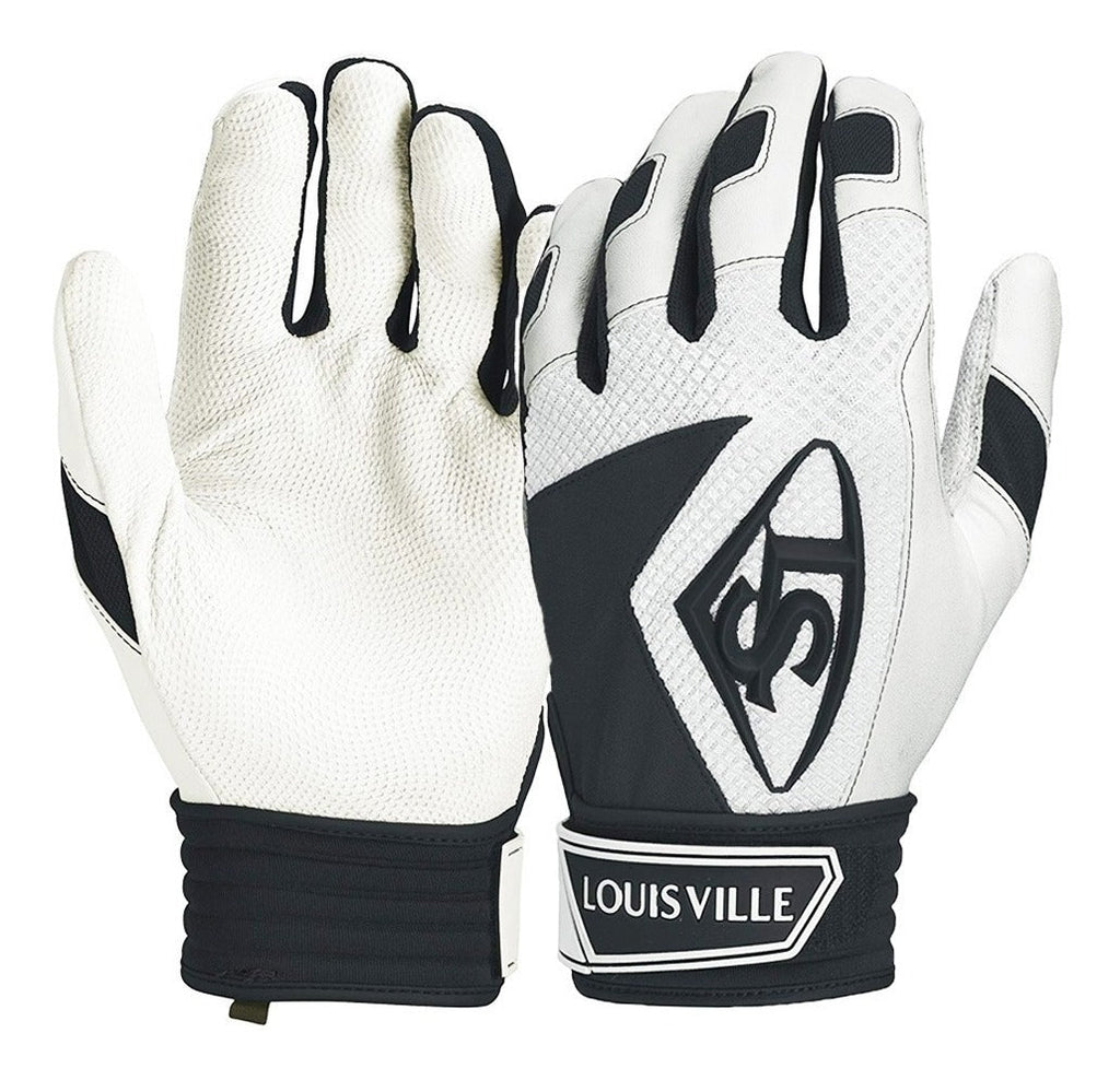 Guanteletas de Beisbol Louisville S-7 Blanco Negro INFANTIL
