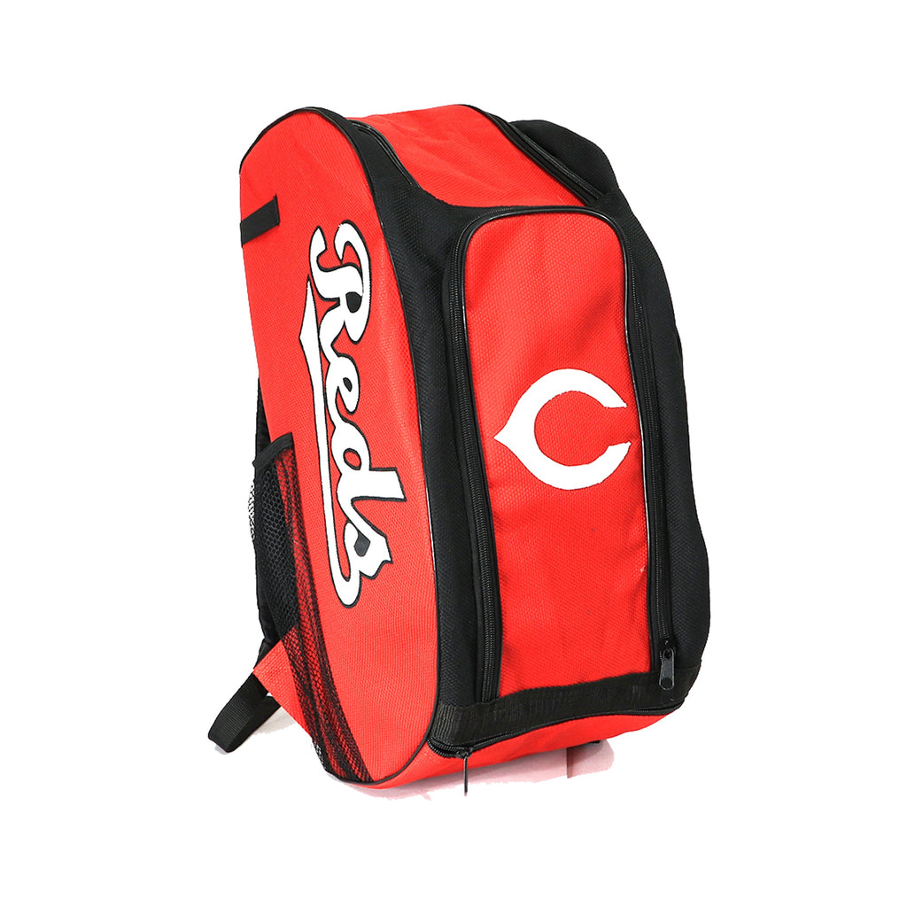 Back Pack Beisbol Softbol Reds Rojo Letra Blanca