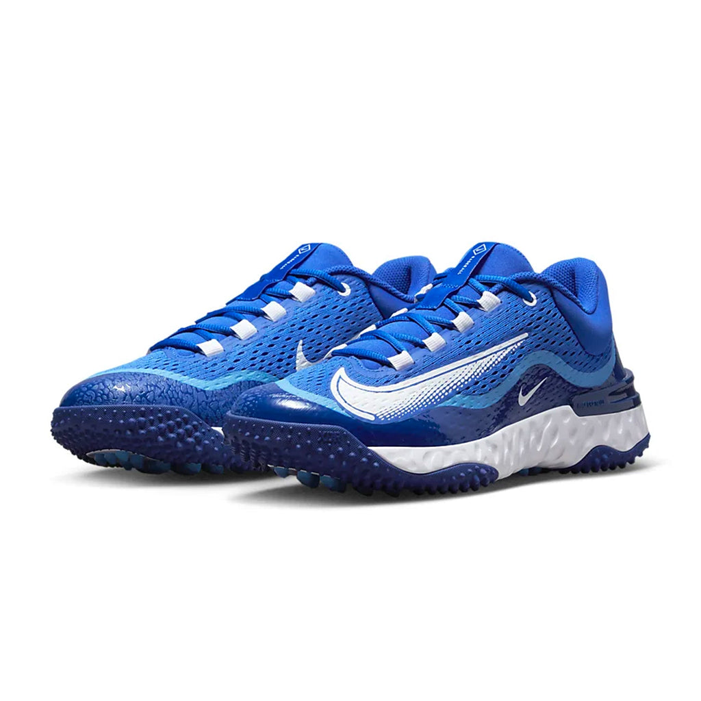Tenis de Entrenamiento Beisbol Softbol Nike Alpha Huarache Elite 4 Turf Azul