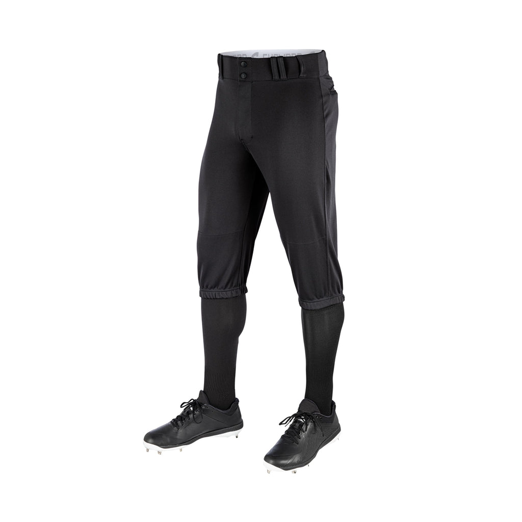 Pantalon Beisbol Champro Negro Corto Triple Crown Knicker BP10 Adulto