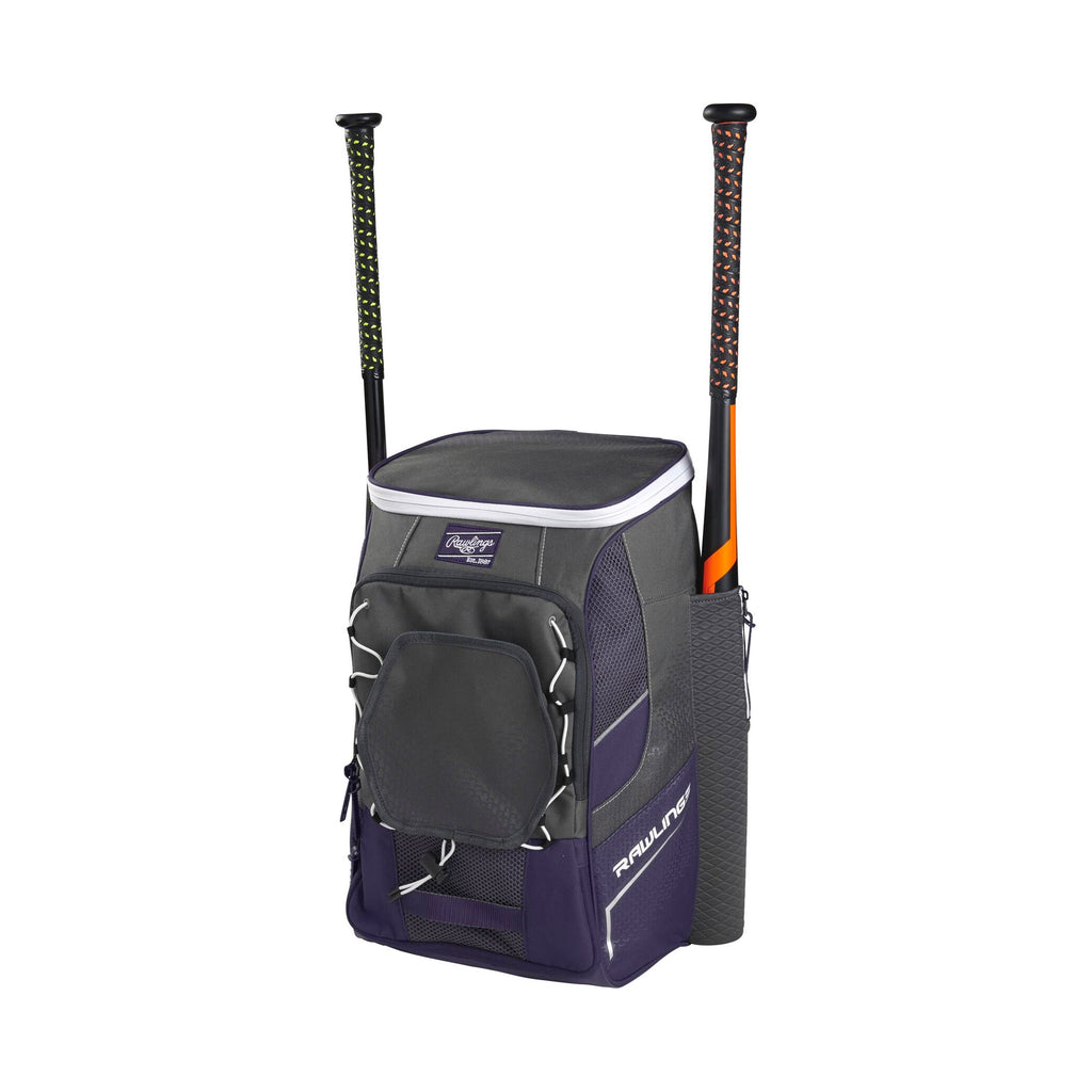 Back Pack Beisbol Softbol Rawlings Impulse Players Morado